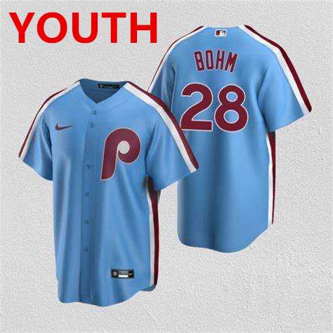 Youth Philadelphia Phillies #8 Alec Bohm Blue Cool Base Nike Jersey Dzhi,We sell and wholesale Youth Philadelphia Phillies #8 Alec Bohm Blue Cool Base Nike Jersey Dzhi on line form chian!